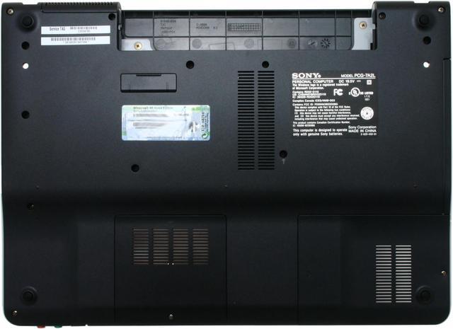 Alt view image 10 of 12 - SONY Laptop VAIO FS Series Intel Pentium M 730 512MB Memory 80GB HDD Intel GMA 900 15.4" Windows XP Home VGN-FS640/W