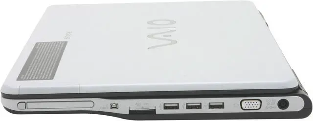 Alt view image 8 of 12 - SONY Laptop VAIO FS Series Intel Pentium M 740 1GB Memory 80GB HDD NVIDIA GeForce Go 6200 15.4" Windows XP Home VGN-FS660/W