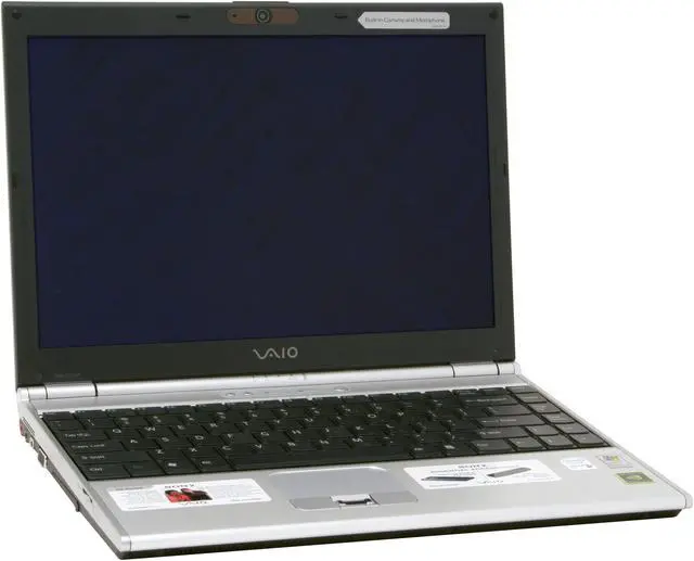 SONY Laptop VAIO SZ Series Intel Core Duo T2400 1GB Memory 100GB
