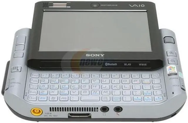Alt view image 4 of 17 - SONY VAIO UX Series VGN-UX180P 512MB Memory 4.5" 1024 x 600 Ultra Mobile PC Windows XP Professional