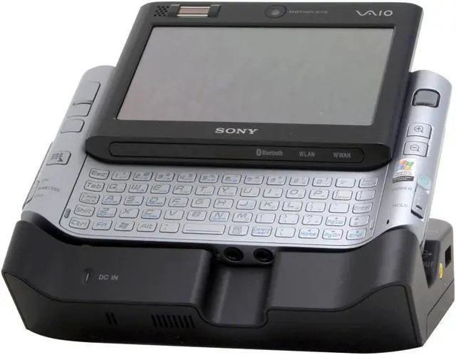 Alt view image 10 of 17 - SONY VAIO UX Series VGN-UX180P 512MB Memory 4.5" 1024 x 600 Ultra Mobile PC Windows XP Professional