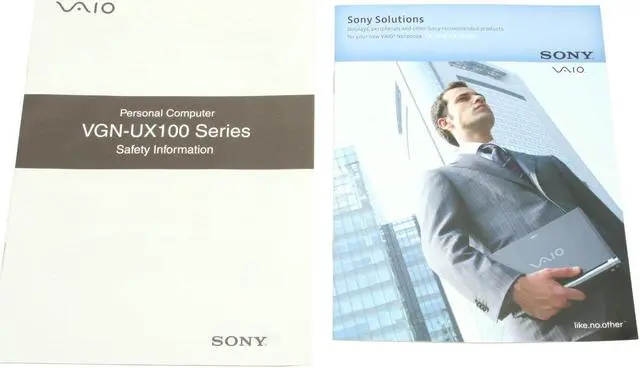 Alt view image 16 of 17 - SONY VAIO UX Series VGN-UX180P 512MB Memory 4.5" 1024 x 600 Ultra Mobile PC Windows XP Professional