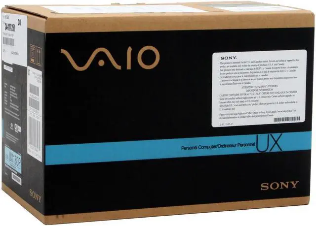 Alt view image 17 of 17 - SONY VAIO UX Series VGN-UX180P 512MB Memory 4.5" 1024 x 600 Ultra Mobile PC Windows XP Professional