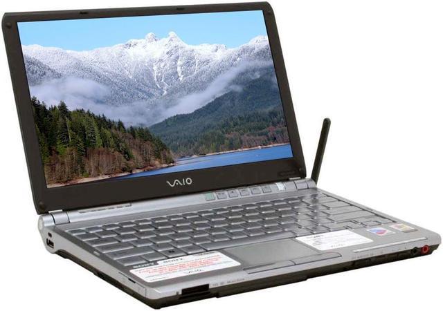 SONY Laptop VAIO TX Series Intel Pentium M 753 (1.20GHz) 512MB Memory 80GB  HDD Intel GMA 900 11.1