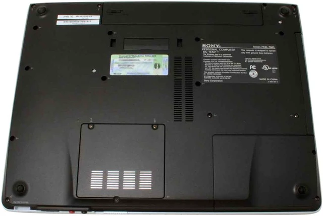 Alt view image 11 of 13 - SONY VAIO FE Series 15.4" Intel Core Duo T2300 1GB Memory DDR2 533 Windows XP Media Center VGN-FE670G