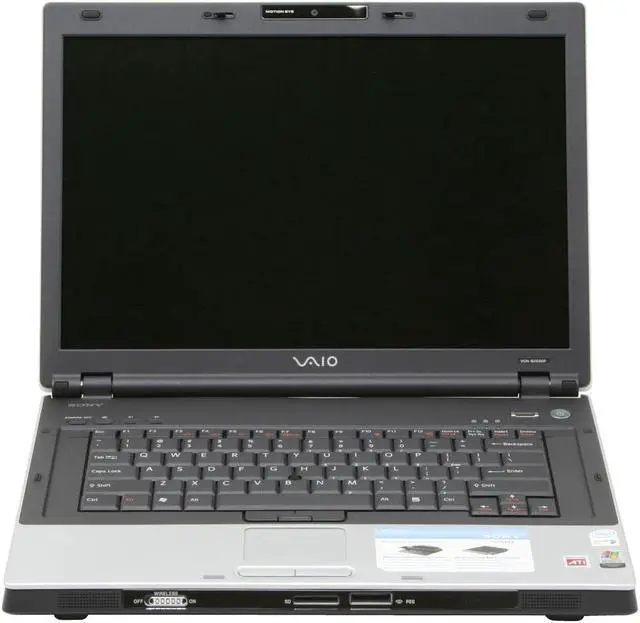 Alt view image 3 of 15 - SONY Laptop VAIO BX Series Intel Core 2 Duo T5600 1GB Memory 100GB HDD ATI Mobility Radeon X1600 15.4" Windows XP Professional VGN-BX660P29
