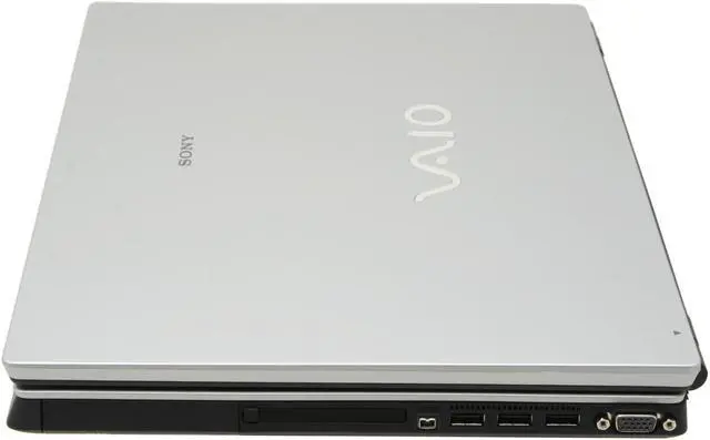 Alt view image 9 of 15 - SONY Laptop VAIO BX Series Intel Core 2 Duo T5600 1GB Memory 100GB HDD ATI Mobility Radeon X1600 15.4" Windows XP Professional VGN-BX660P29