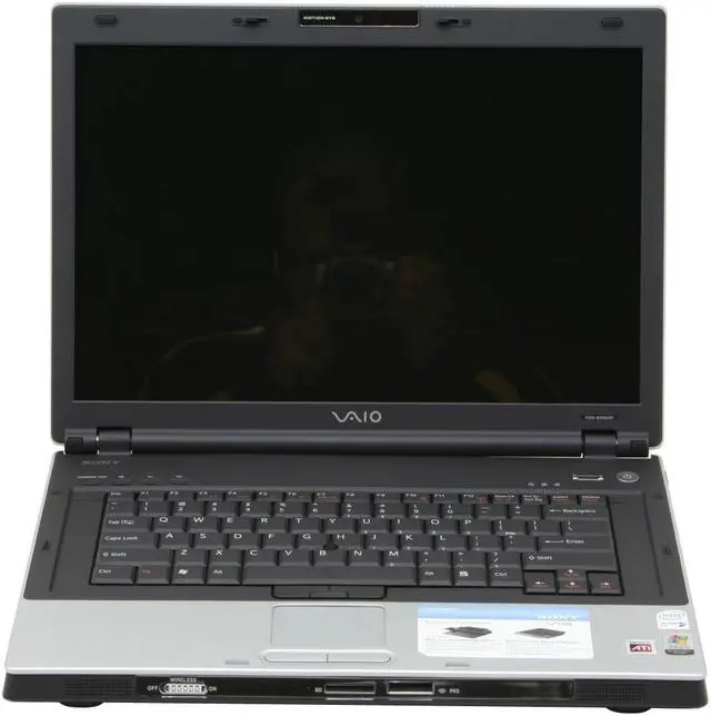 Alt view image 5 of 15 - SONY Laptop VAIO BX Series Intel Core 2 Duo T7400 1GB Memory 100GB HDD ATI Mobility Radeon X1600 15.4" Windows XP Professional VGN-BX660P49