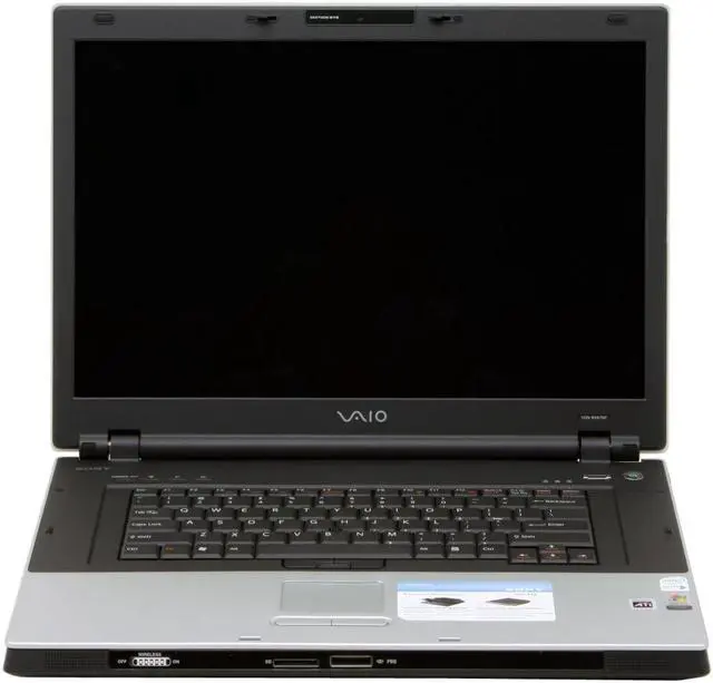 Alt view image 3 of 15 - SONY Laptop VAIO BX Series Intel Core 2 Duo T7200 512MB Memory 80GB HDD ATI Mobility Radeon X1600 17.0" Windows XP Professional VGN-BX670P45