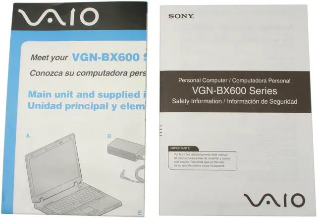 Alt view image 11 of 15 - SONY Laptop VAIO BX Series Intel Core 2 Duo T7200 512MB Memory 80GB HDD ATI Mobility Radeon X1600 17.0" Windows XP Professional VGN-BX670P45
