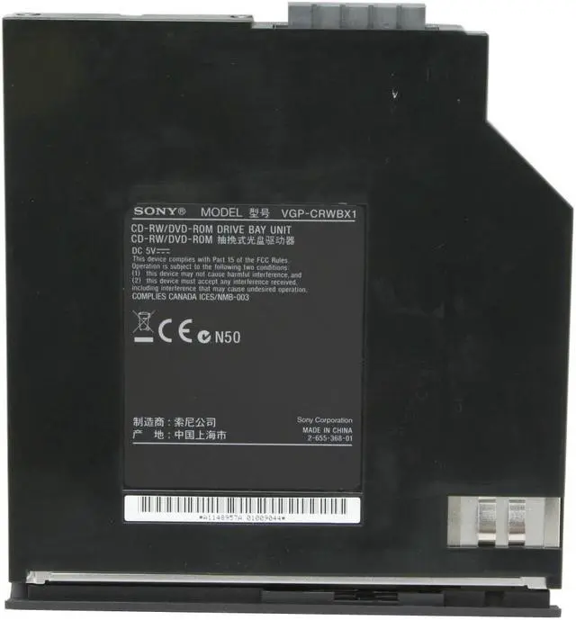 Alt view image 14 of 15 - SONY Laptop VAIO BX Series Intel Core 2 Duo T7200 512MB Memory 80GB HDD ATI Mobility Radeon X1600 17.0" Windows XP Professional VGN-BX670P45