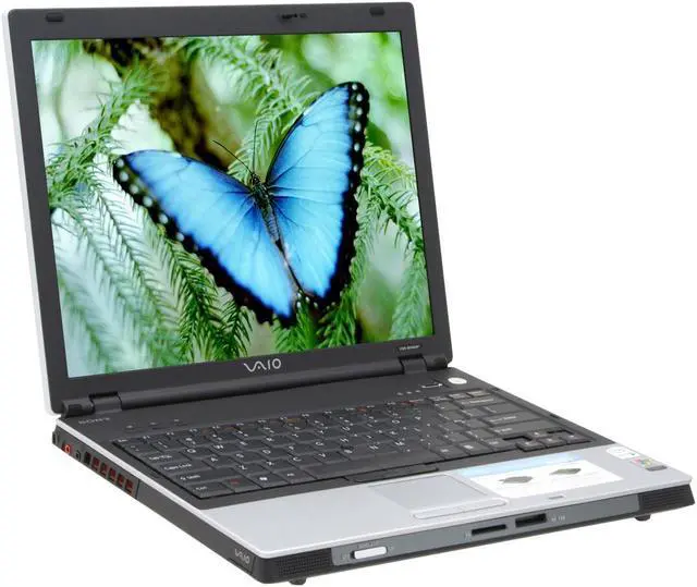 Main image of SONY Laptop VAIO BX Series Intel Core 2 Duo T7200 1GB Memory 80GB HDD Intel GMA 950 14.1" Windows XP Professional VGN-BX640PS3