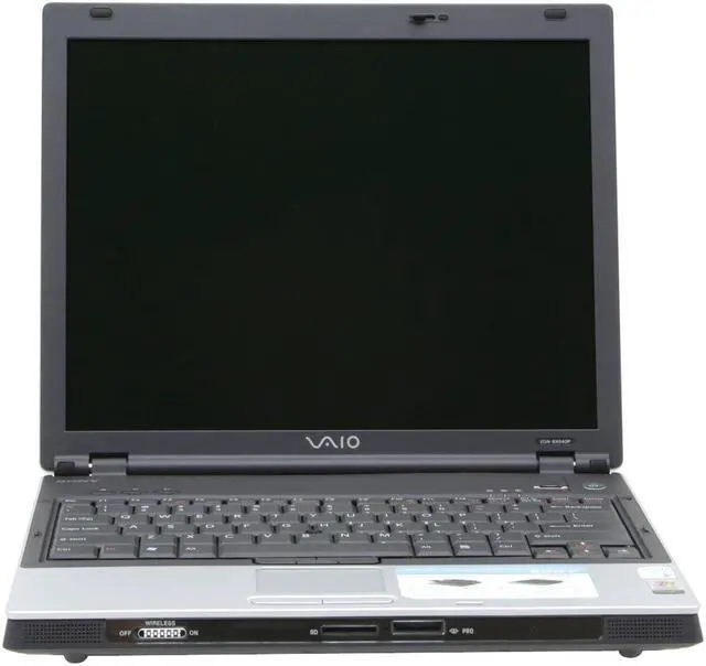 Alt view image 3 of 14 - SONY Laptop VAIO BX Series Intel Core 2 Duo T7200 1GB Memory 80GB HDD Intel GMA 950 14.1" Windows XP Professional VGN-BX640PS3