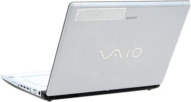 Alt view image 9 of 15 - SONY Laptop VAIO FE Series Intel Core 2 Duo T5600 1GB Memory 120GB HDD Intel GMA 950 15.4" Windows XP Media Center VGN-FE770G