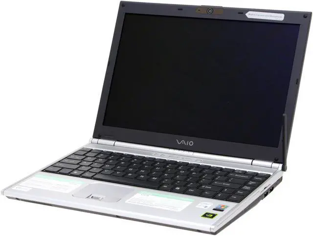 Alt view image 3 of 16 - SONY VAIO SZ Series 13.3" Intel Core 2 Duo T7200 2GB Memory DDR2 533 Windows XP Professional