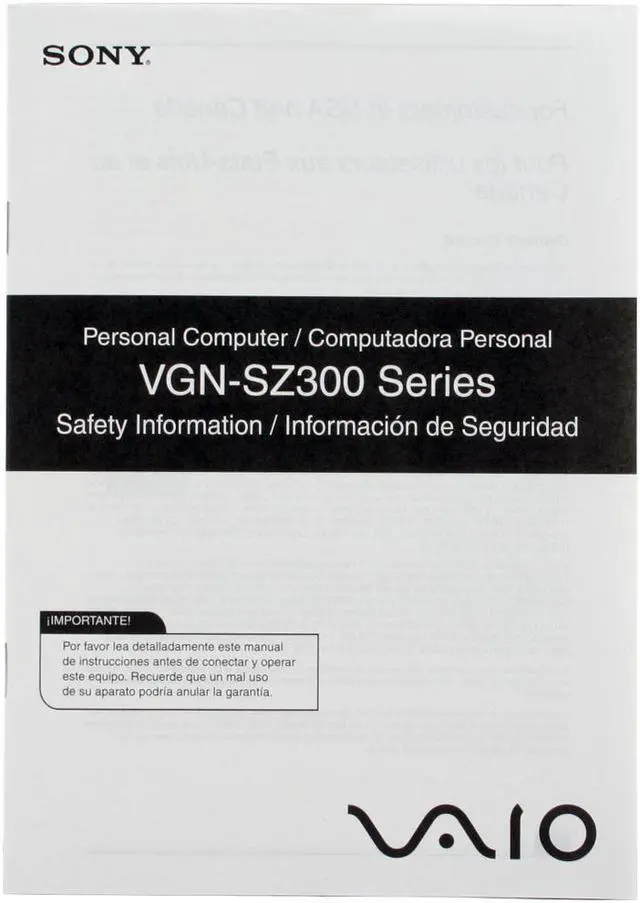Alt view image 13 of 16 - SONY Laptop VAIO SZ Series Intel Core 2 Duo T7200 2GB Memory 120GB HDD NVIDIA GeForce Go 7400 and Intel GMA950 13.3" Windows XP Professional VGN-SZ360P/C