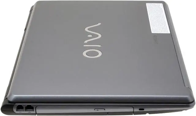 Alt view image 7 of 14 - SONY Laptop VAIO FE Series Intel Core 2 Duo T5500 2GB Memory 160GB HDD Intel GMA 950 15.4" Windows Vista Home Premium VGN-FE880E/H