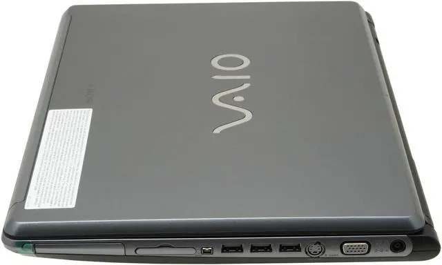 Alt view image 9 of 14 - SONY Laptop VAIO FE Series Intel Core 2 Duo T5500 2GB Memory 160GB HDD Intel GMA 950 15.4" Windows Vista Home Premium VGN-FE880E/H