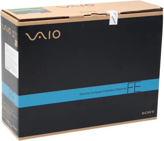 Alt view image 14 of 14 - SONY Laptop VAIO FE Series Intel Core 2 Duo T5500 2GB Memory 160GB HDD Intel GMA 950 15.4" Windows Vista Home Premium VGN-FE880E/H