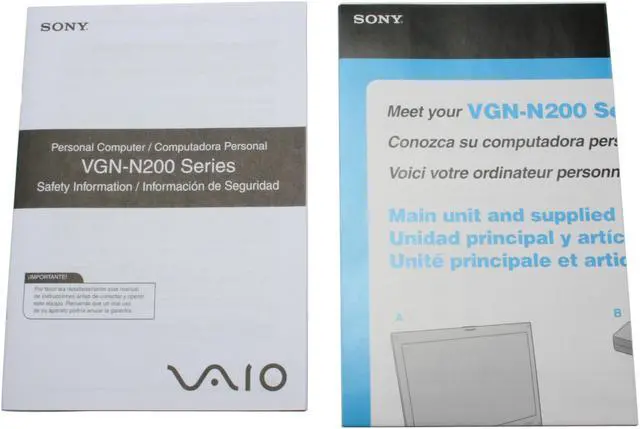 Alt view image 13 of 14 - SONY VAIO N Series 15.4" Intel Core Duo T2250 1GB Memory DDR2 533 Windows Vista Home Premium VGN-N230E/T