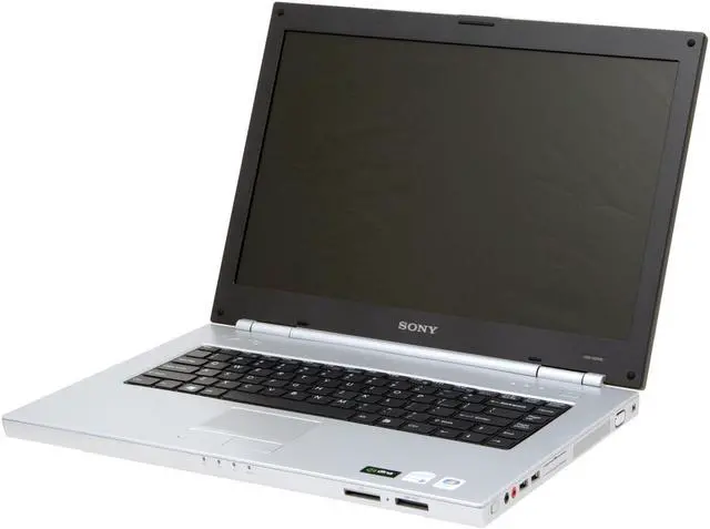 Alt view image 2 of 13 - SONY Laptop VAIO N Series Intel Core Duo T2250 1GB Memory 120GB HDD Intel GMA 950 15.4" Windows Vista Home Premium VGN-N250E/B