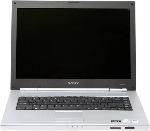 Alt view image 3 of 13 - SONY Laptop VAIO N Series Intel Core Duo T2250 1GB Memory 120GB HDD Intel GMA 950 15.4" Windows Vista Home Premium VGN-N250E/B