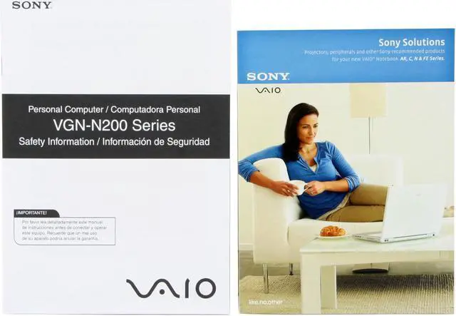 Alt view image 12 of 13 - SONY Laptop VAIO N Series Intel Core Duo T2250 1GB Memory 120GB HDD Intel GMA 950 15.4" Windows Vista Home Premium VGN-N250E/B