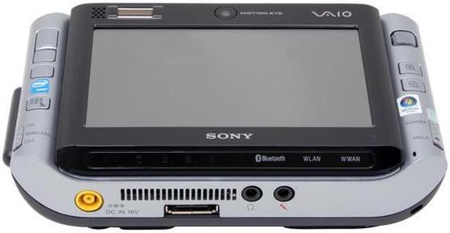 Alt view image 3 of 16 - SONY VAIO UX Series VGN-UX380N Ultra-Mobile PC Intel Core Solo U1500(1.33 GHz) 4.5" WSVGA 1GB DDR2 400 40GB 4200rpm Intel GMA950 Windows Vista Business