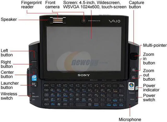 Alt view image 4 of 20 - Ultra-Mobile PC