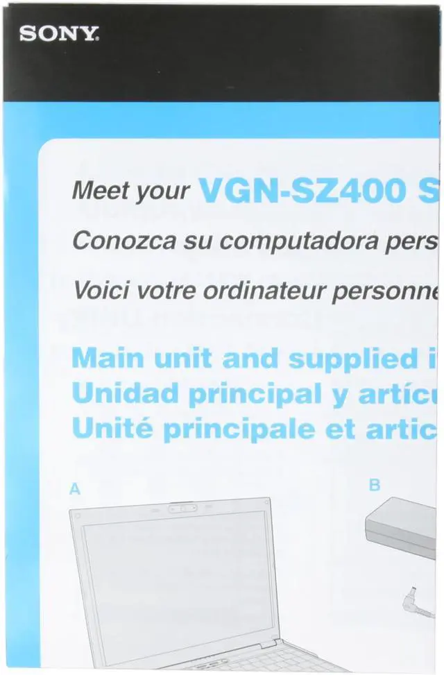 Alt view image 12 of 14 - SONY Laptop VAIO SZ Series Intel Core 2 Duo T7200 2GB Memory 160GB HDD NVIDIA GeForce Go 7400 and Intel GMA950 13.3" Windows Vista Business VGN-SZ440N14