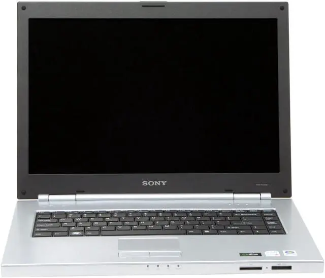 Alt view image 3 of 13 - SONY Laptop VAIO N Series Intel Core Duo T2250 1GB Memory 100GB HDD Intel GMA 950 15.4" Windows Vista Business VGN-N230N/B