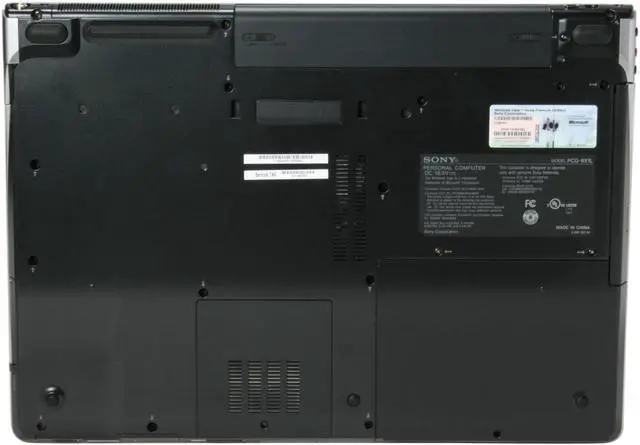 Alt view image 11 of 17 - SONY Laptop VAIO AR Series Intel Core 2 Duo T7200 2GB Memory 200GB HDD NVIDIA GeForce Go 7600 17.0" Windows Vista Home Premium VGN-AR350E