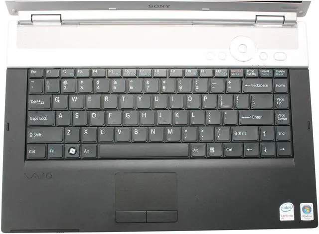 Alt view image 12 of 17 - SONY Laptop VAIO FZ Series Intel Core 2 Duo T7100 2GB Memory 200GB HDD Intel GMA X3100 15.4" Windows Vista Home Premium VGN-FZ140E/B