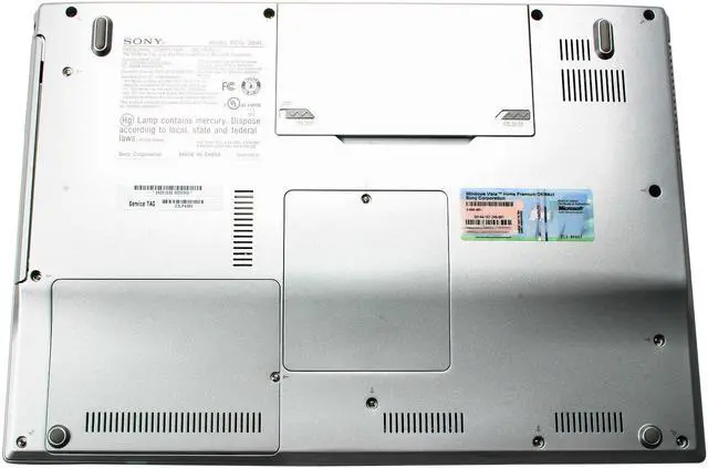 Alt view image 14 of 17 - SONY Laptop VAIO FZ Series Intel Core 2 Duo T7100 2GB Memory 200GB HDD Intel GMA X3100 15.4" Windows Vista Home Premium VGN-FZ140E/B