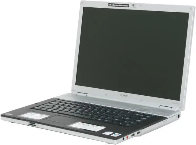 Alt view image 2 of 14 - SONY Laptop VAIO FZ Series Intel Core 2 Duo T7100 2GB Memory 200GB HDD Intel GMA X3100 15.4" Windows Vista Business VGN-FZ140N/B