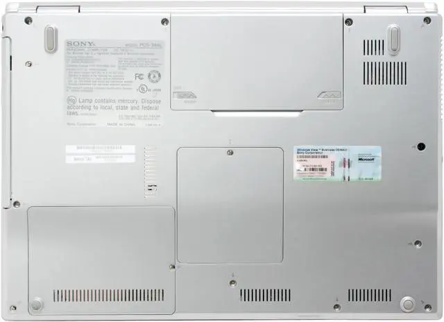 Alt view image 11 of 14 - SONY Laptop VAIO FZ Series Intel Core 2 Duo T7100 2GB Memory 200GB HDD Intel GMA X3100 15.4" Windows Vista Business VGN-FZ140N/B