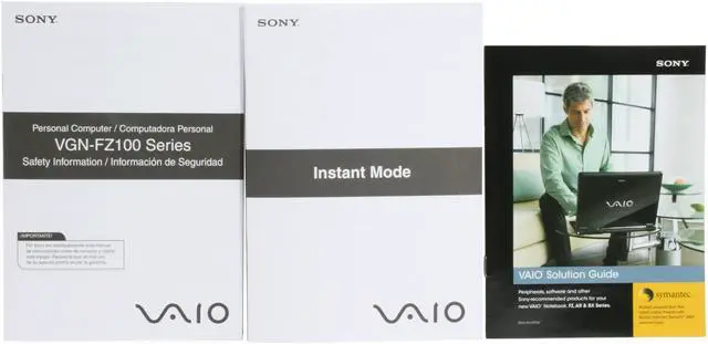 Alt view image 12 of 14 - SONY Laptop VAIO FZ Series Intel Core 2 Duo T7100 2GB Memory 200GB HDD Intel GMA X3100 15.4" Windows Vista Business VGN-FZ140N/B