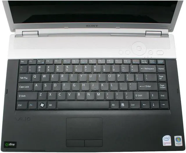 Alt view image 12 of 16 - SONY Laptop VAIO FZ Series Intel Core 2 Duo T7300 2GB Memory 200GB HDD Intel GMA X3100 15.4" Windows Vista Home Premium VGN-FZ160E/B