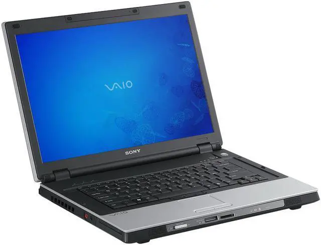 Alt view image 2 of 2 - SONY Laptop VAIO BX Series Intel Core 2 Duo T7500 1GB Memory 100GB HDD Intel GMA X3100 15.4" Windows Vista Business VGN-BX760NS3