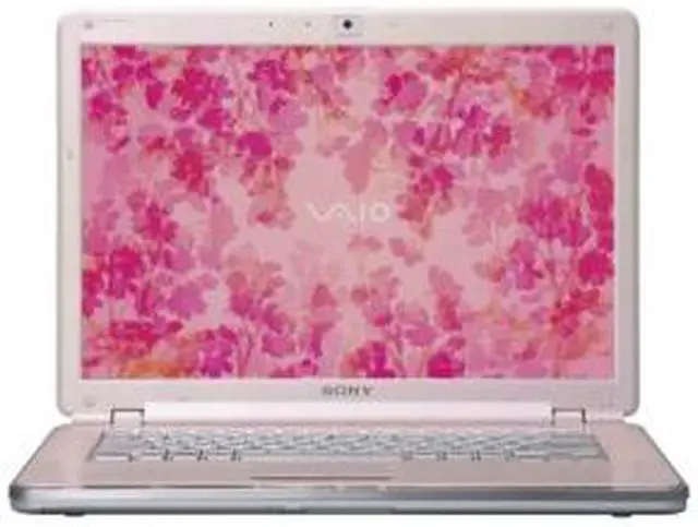 Main image of SONY Laptop VAIO CR Series Intel Core 2 Duo T7100 2GB Memory 160GB HDD Intel GMA X3100 14.1" Windows Vista Home Premium VGN-CR120E/P