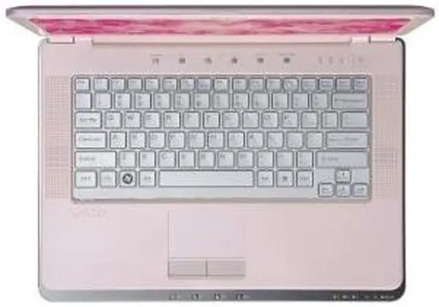 Alt view image 2 of 18 - SONY Laptop VAIO CR Series Intel Core 2 Duo T7100 2GB Memory 160GB HDD Intel GMA X3100 14.1" Windows Vista Home Premium VGN-CR120E/P