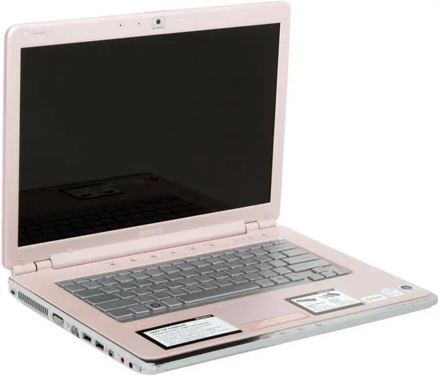 Alt view image 5 of 18 - SONY Laptop VAIO CR Series Intel Core 2 Duo T7100 2GB Memory 160GB HDD Intel GMA X3100 14.1" Windows Vista Home Premium VGN-CR120E/P