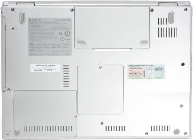 Alt view image 11 of 14 - SONY Laptop VAIO FZ Series Intel Core 2 Duo T7300 2GB Memory 200GB HDD NVIDIA GeForce 8400M GT 15.4" Windows Vista Home Premium VGN-FZ180E/B
