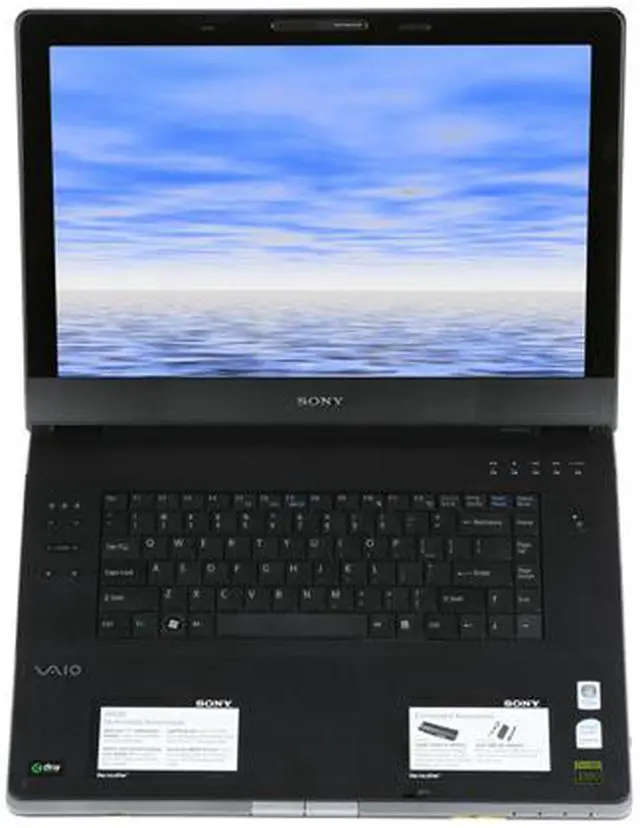 Alt view image 14 of 15 - SONY Laptop VAIO AR Series Intel Core 2 Duo T7100 2GB Memory 200GB HDD NVIDIA GeForce 8400M GT 17.0" Windows Vista Home Premium VGN-AR520E