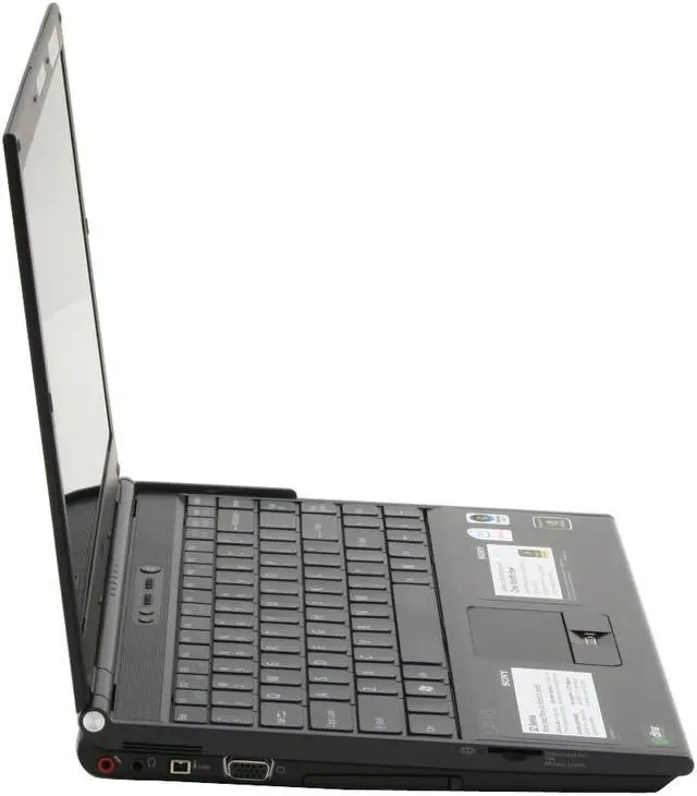 Alt view image 6 of 16 - SONY Laptop VAIO SZ Series Intel Core 2 Duo T7700 2GB Memory 160GB HDD NVIDIA GeForce 8400M GS and Intel GMA X3100 13.3" Windows Vista Business VGN-SZ670N/C