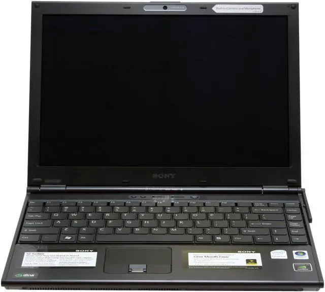 Alt view image 2 of 19 - SONY Laptop VAIO SZ Series Intel Core 2 Duo T7700 2GB Memory 200GB HDD NVIDIA GeForce 8400M GS and Intel GMA X3100 13.3" Windows Vista Business VGN-SZ691N/X