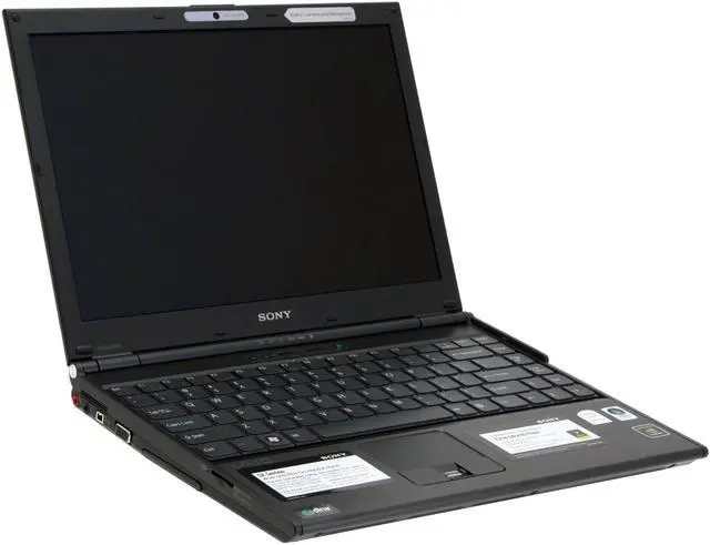 Alt view image 3 of 19 - SONY Laptop VAIO SZ Series Intel Core 2 Duo T7700 2GB Memory 200GB HDD NVIDIA GeForce 8400M GS and Intel GMA X3100 13.3" Windows Vista Business VGN-SZ691N/X