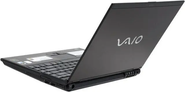 Alt view image 7 of 19 - SONY Laptop VAIO SZ Series Intel Core 2 Duo T7700 2GB Memory 200GB HDD NVIDIA GeForce 8400M GS and Intel GMA X3100 13.3" Windows Vista Business VGN-SZ691N/X