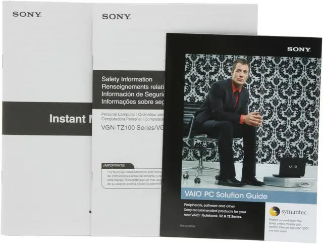 Alt view image 13 of 14 - SONY Laptop VAIO TZ Series Intel Core 2 Duo U7500 1GB Memory 100GB HDD Intel GMA 950 11.1" Windows Vista Business VGN-TZ130N/B