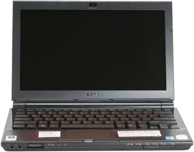 Alt view image 2 of 14 - SONY Laptop VAIO TZ Series Intel Core 2 Duo U7500 1GB Memory 100GB HDD Intel GMA 950 11.1" Windows Vista Business VGN-TZ150N/B